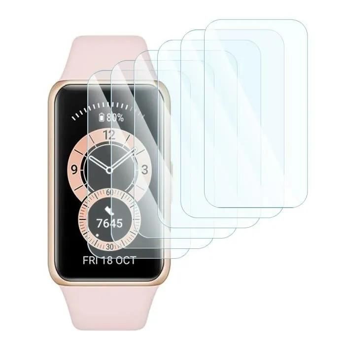 [Pack X6] Protection Écran Verre Flexible Pour Iowodo 1.47' Montre Connectée