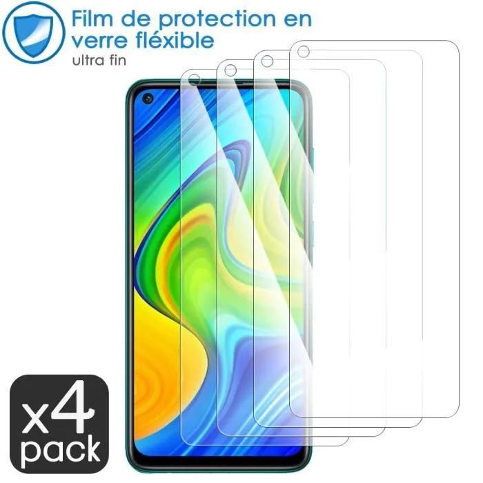 Film De Protection En Verre Flexible Pour Smartphone Tecno Camon 15 Air [Pack X4]