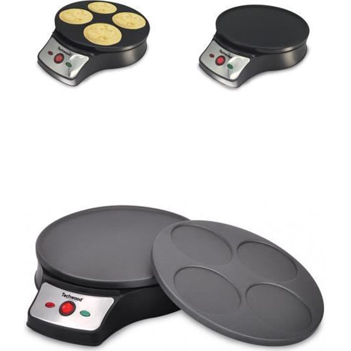 Techwood Crêpière INOX 2en1 - vue 2