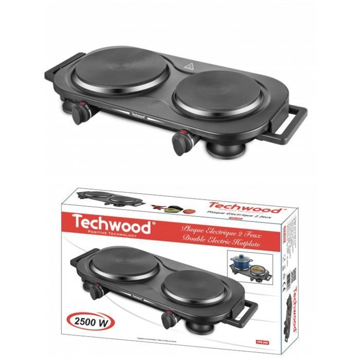 Techwood Double plaque chauffante - vue 2