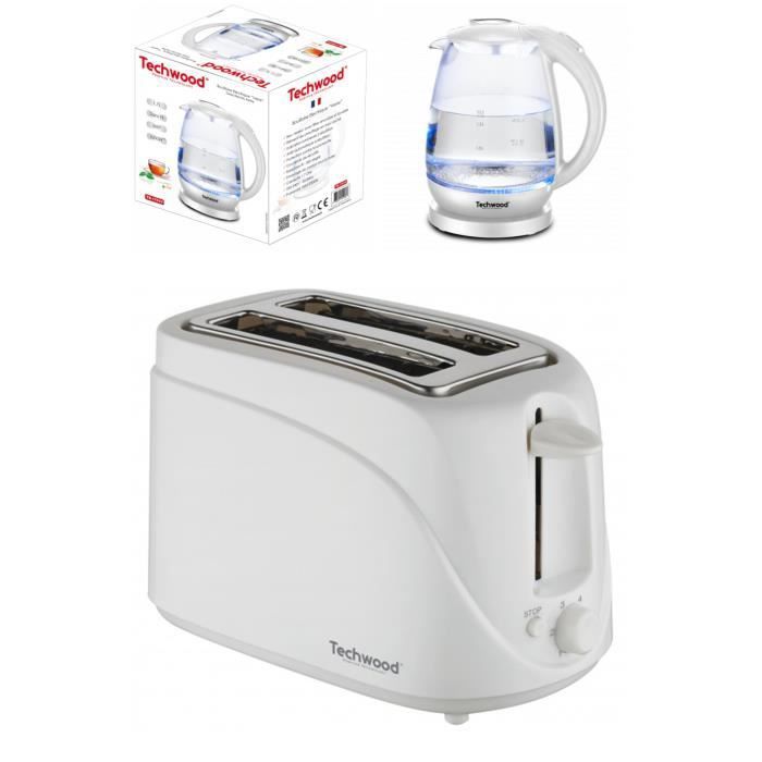 Techwood Bouilloire Verre 1L7 - vue 4