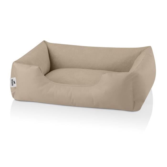 Beddog® Zara Lit Pour Chien, Panier Corbeille, Coussin De Chien [S Env. 55x40cm, Namib-Sand (Beige)]
