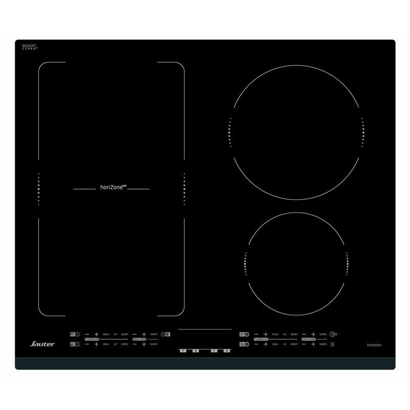 Table de Cuisson Induction SAUTER 4 foyers L60 x P51cm SPI4664B Revêtement verre - vue 2