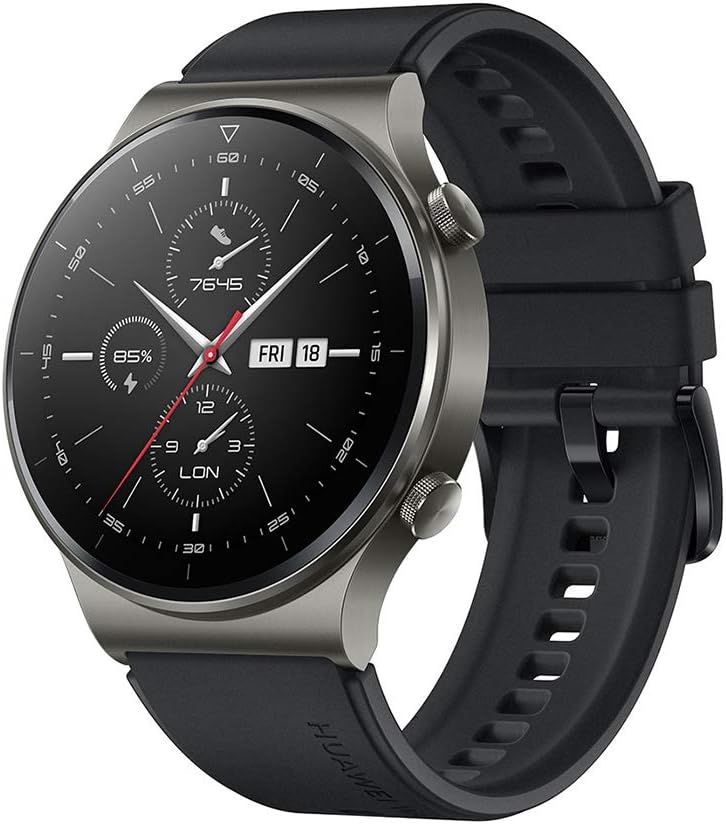 Watch Gt 2 Pro Montre Connectée,Ecran Amoled Tactile ,14 Jours D'autonomie,Gps&glonass,Spo2,Plus De 100 Modes D'entraînement,Appels Via Bluetooth,Fonctionne Avec Ios/Android,Noir