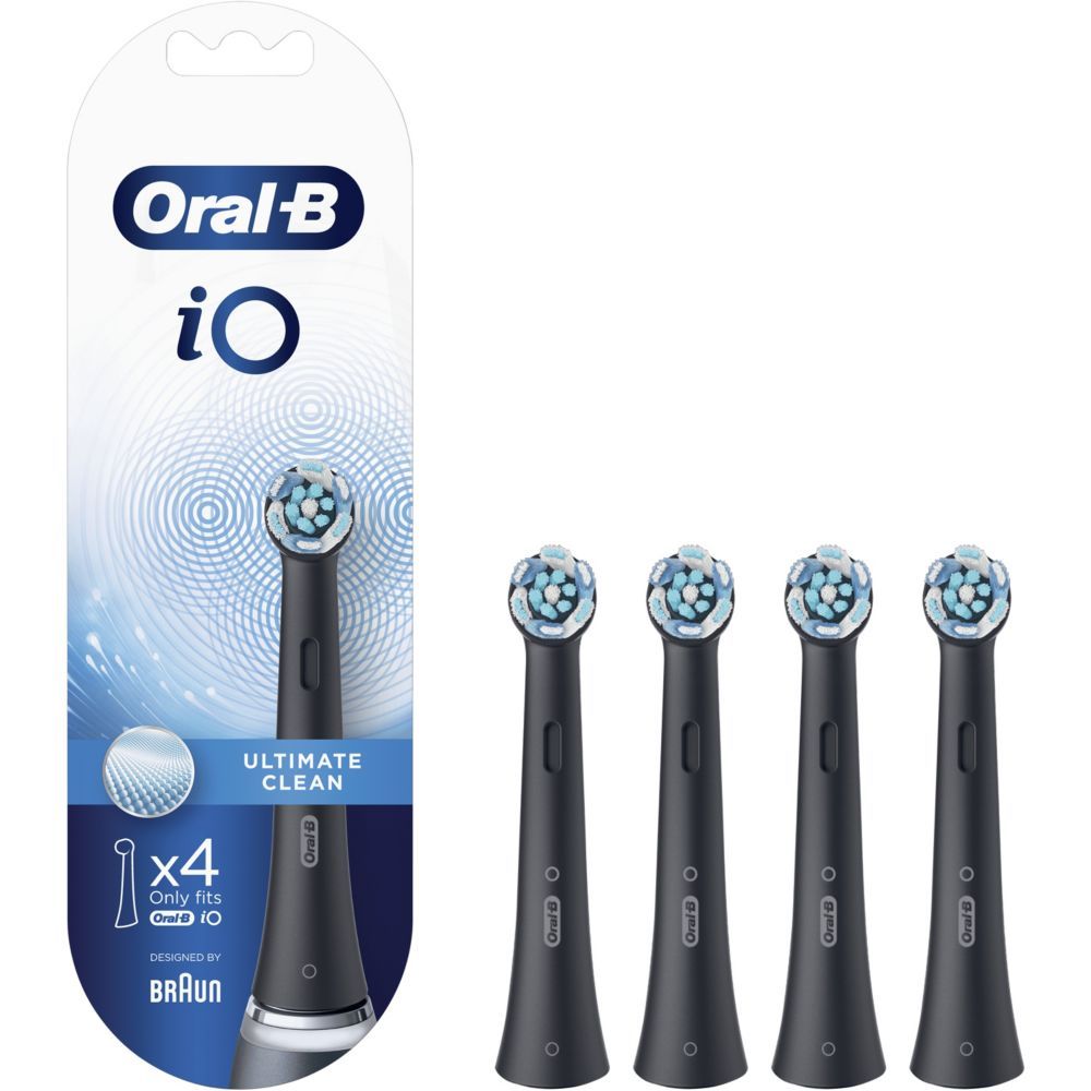 Pack de 2 brossettes Oral B iO Ultimate Clean Brossettes Noires - vue 5