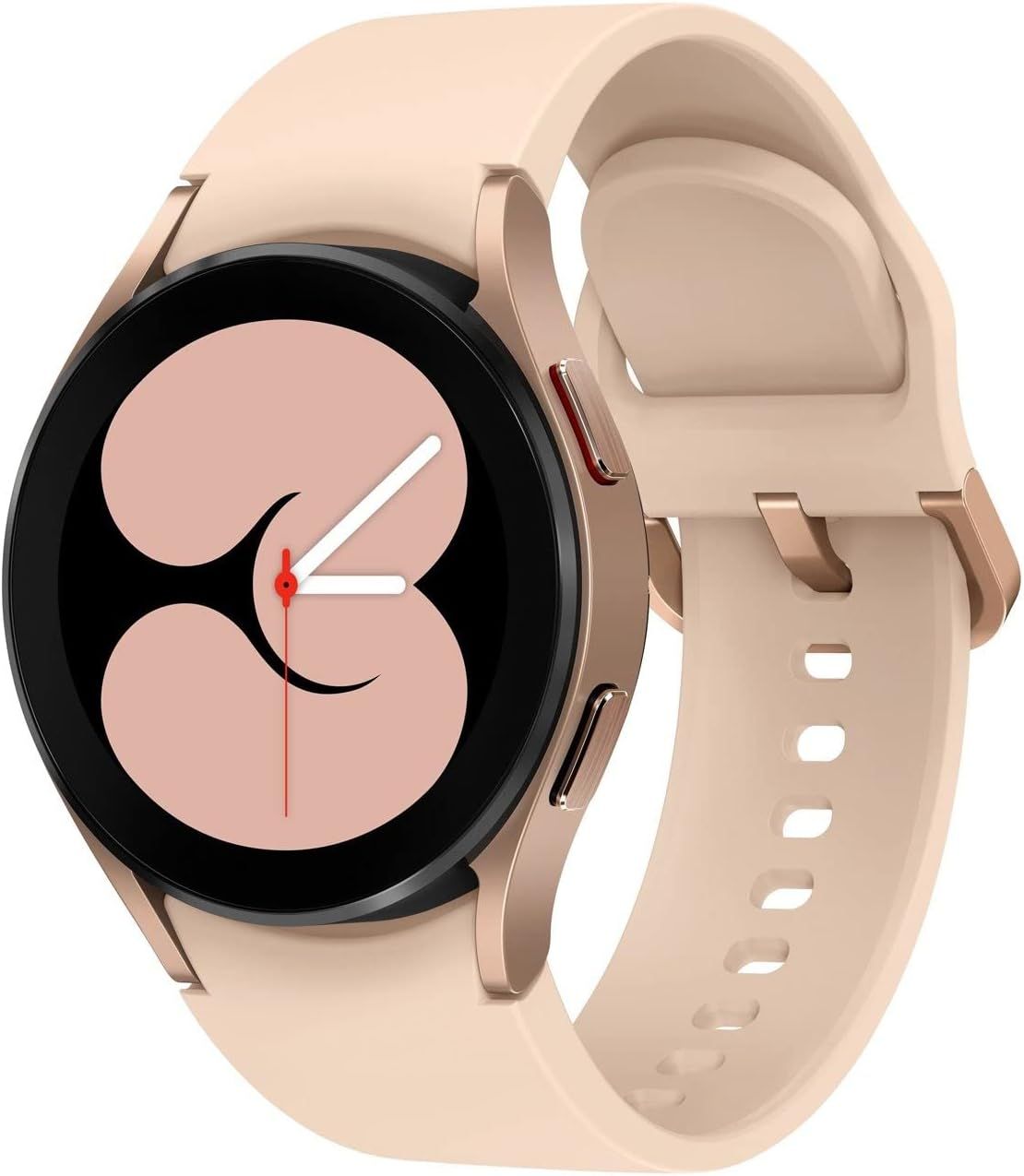 Montre Connectée Galaxy Watch4 Round Lte, Wear Os, Lunette Rotative, Montre Fit, Tracker D'activité, 40 Mm, Or