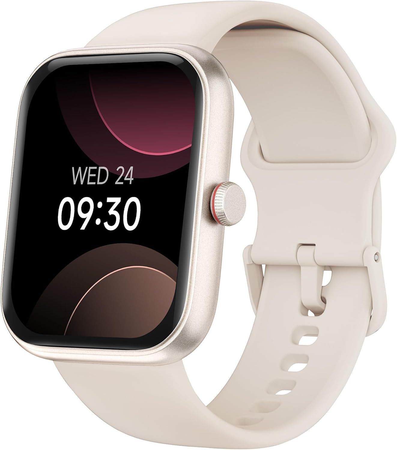 Montre Connectée Femme, Alexa Intégrée, Repondre/Passer Appel, 1.91'' Smartwatch, Montre Sport Femme Avec 100 Sports, Étanche Ip68, Suivi Du Sommeil Cardiaque, Beige