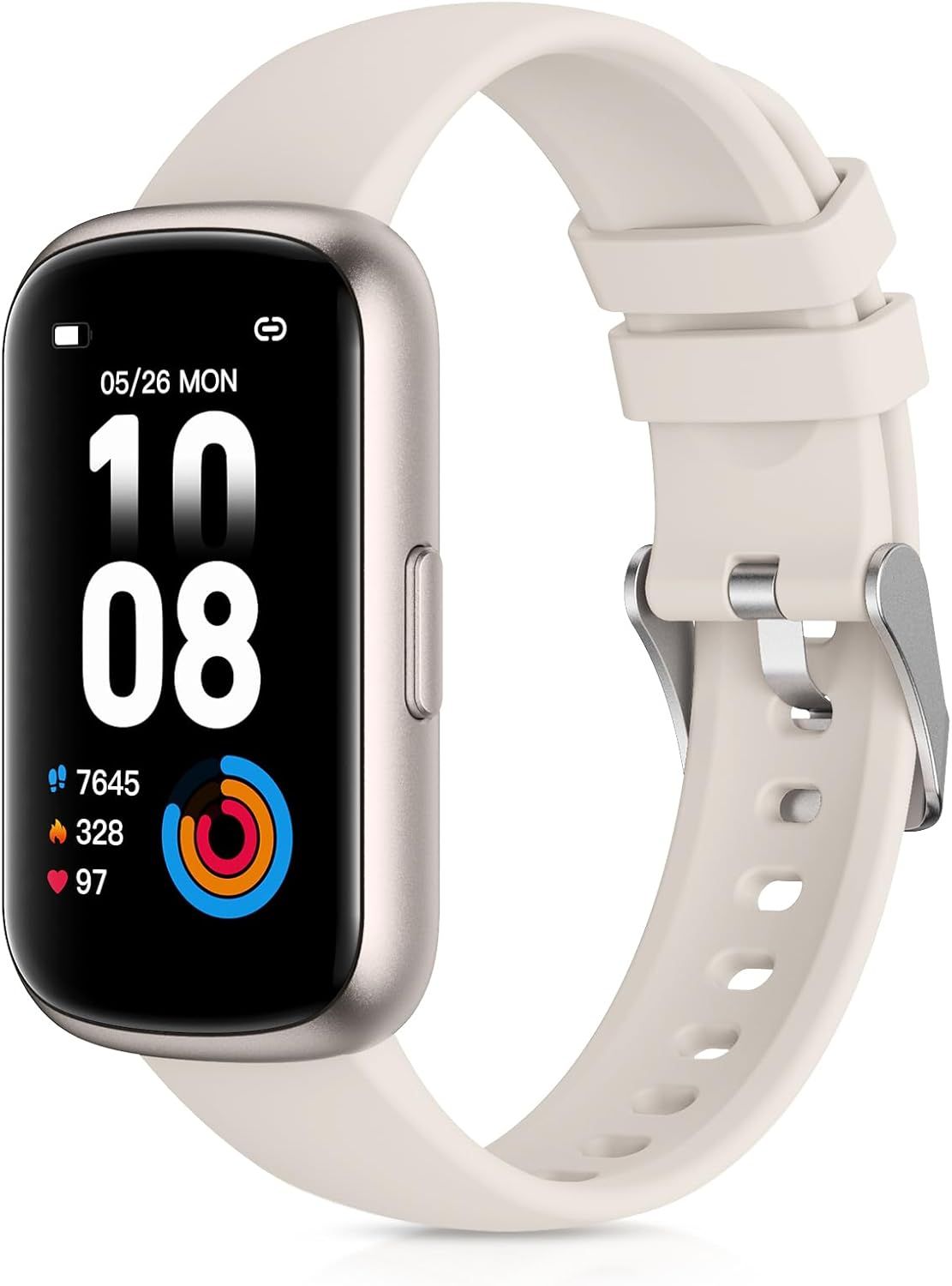 Montre Connectée Femme, Homme Montre Sport Avec Podometre, 1.47"" Trackers D'activité, Moniteur De Sommeil Etanche 3atm Montre, Smartwatch Cardiofrequencemetre/Spo2 Calories Bracelet Connecté