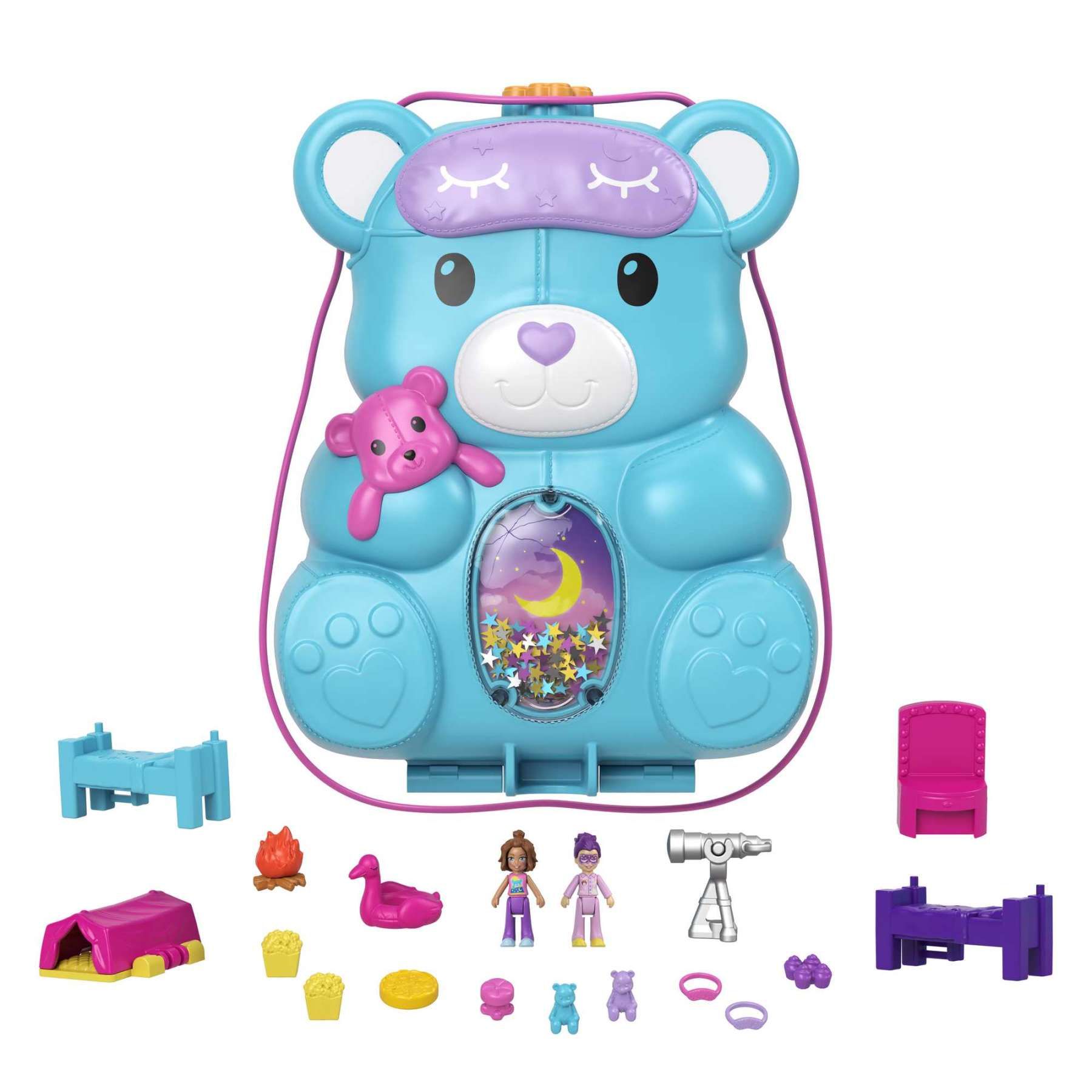 Polly Pocket Coffret Sac Surprises Ourson Coffret Mini Figurine Et +