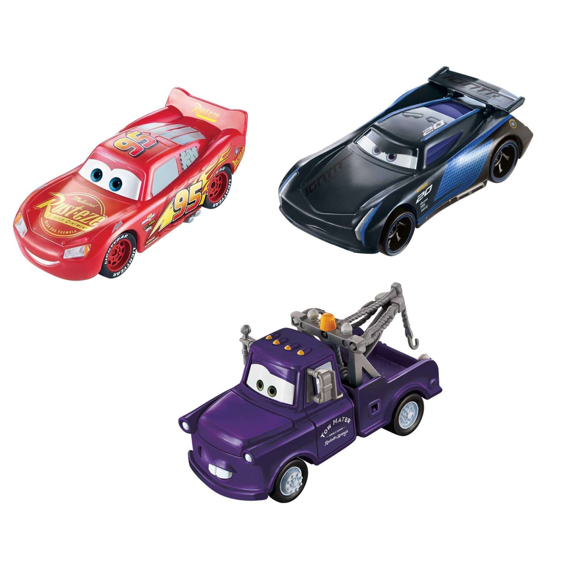 Disney Pixar Cars Disney Pixar - Cars - Pack De 3 Véhicules Color Changers - Petites Voitures - 3 Ans Et +