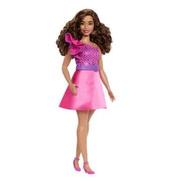 Poupée Barbie Fashionista Jupe Rose Hrh22 - Look Dream Date 1993 - 65 Ans Barbie