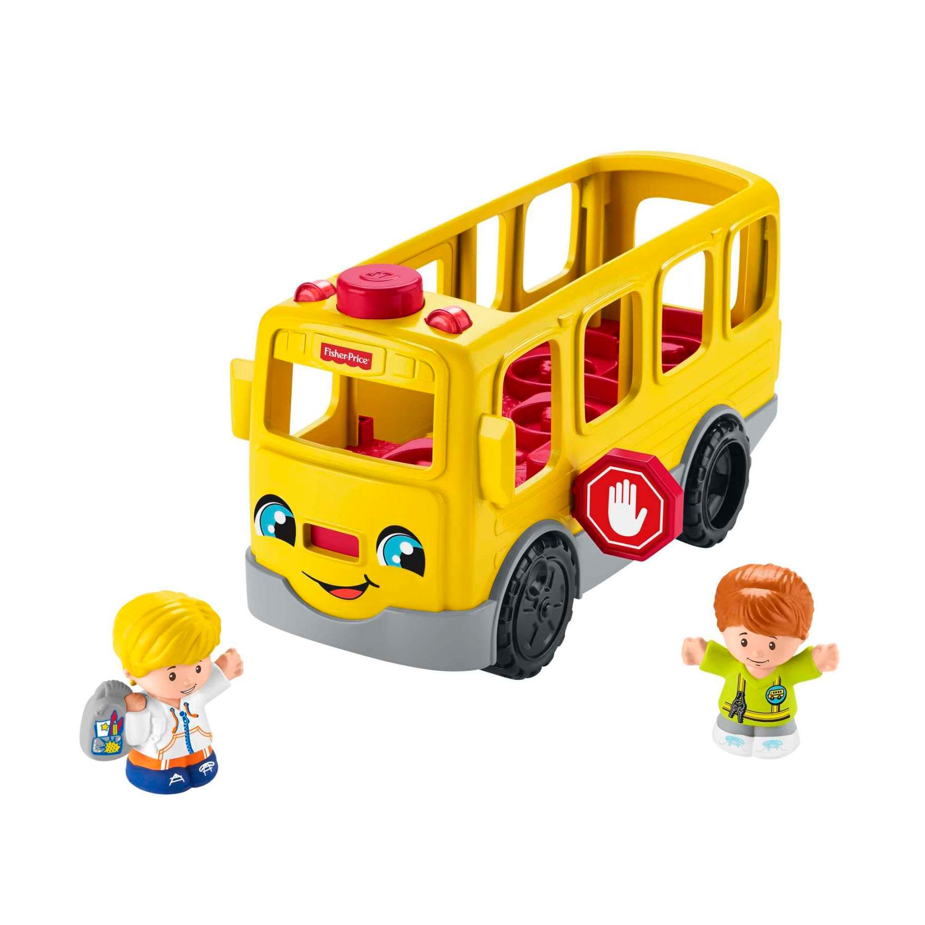 FIGURINE LITTLE PEOPLE Fisher Price Little People Le Bus Scolaire Jouet d'éveil et +