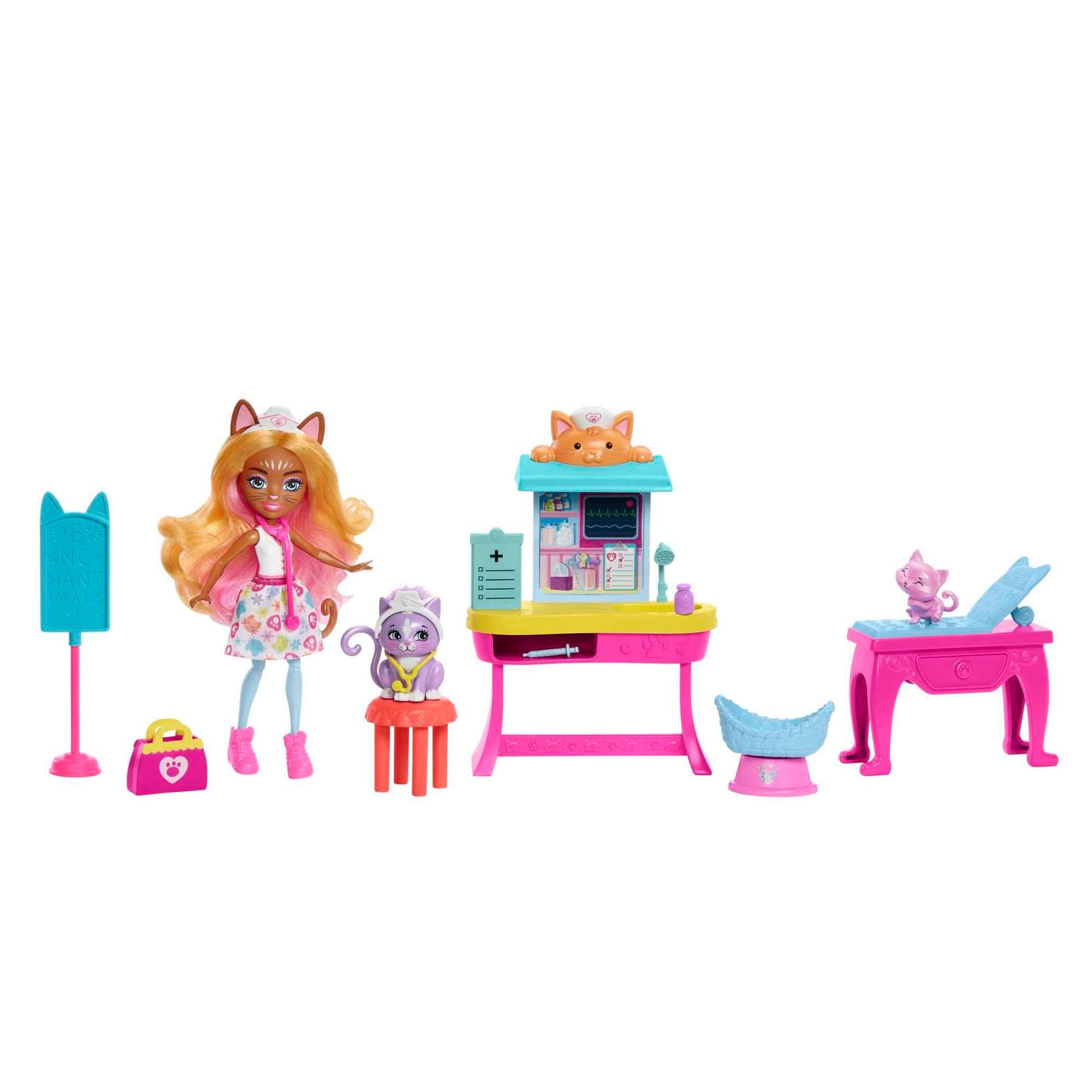 Enchantimals Piscine singe Coffret poupée et accessoires HTW73 - vue 2