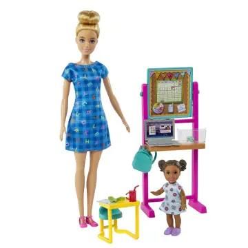 Poupée Barbie Coffret Maîtresse D'école Mattel