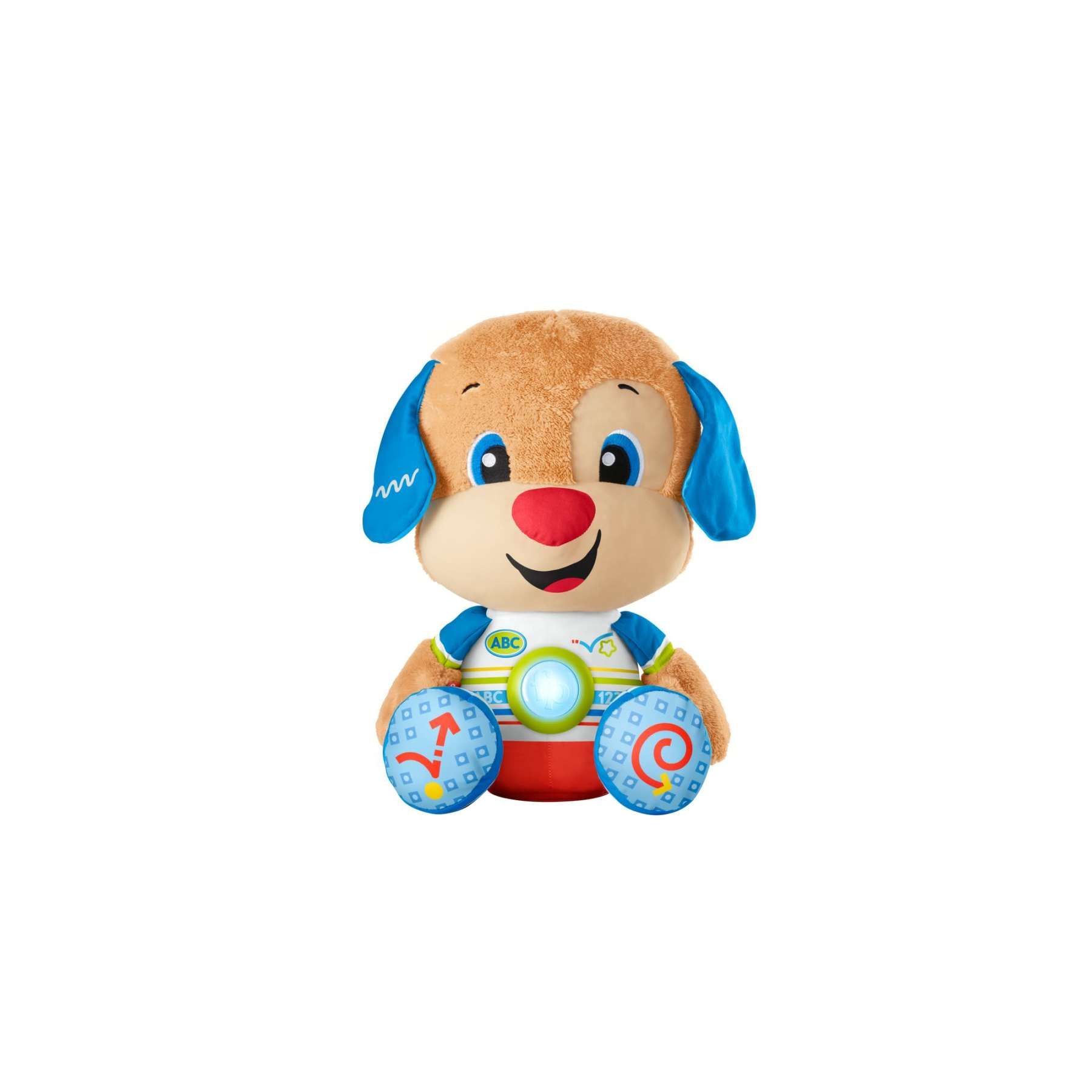 Peluche musicale : Puppy Eveil Progressif Geant Mattel