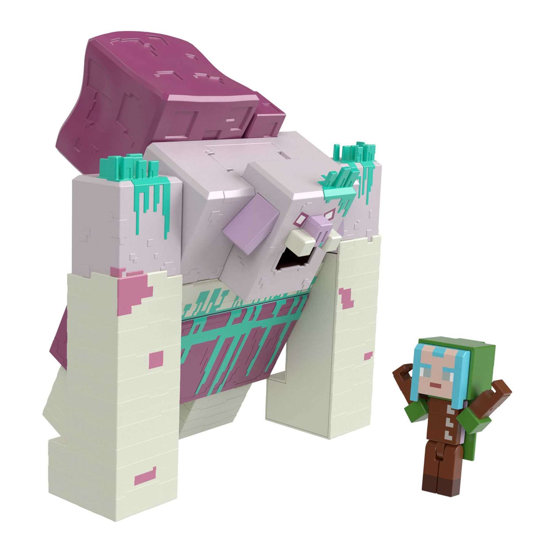 Minecraft Legends Minecraft Legends Coffret Figurine Le Dévoreur Figurine Et +
