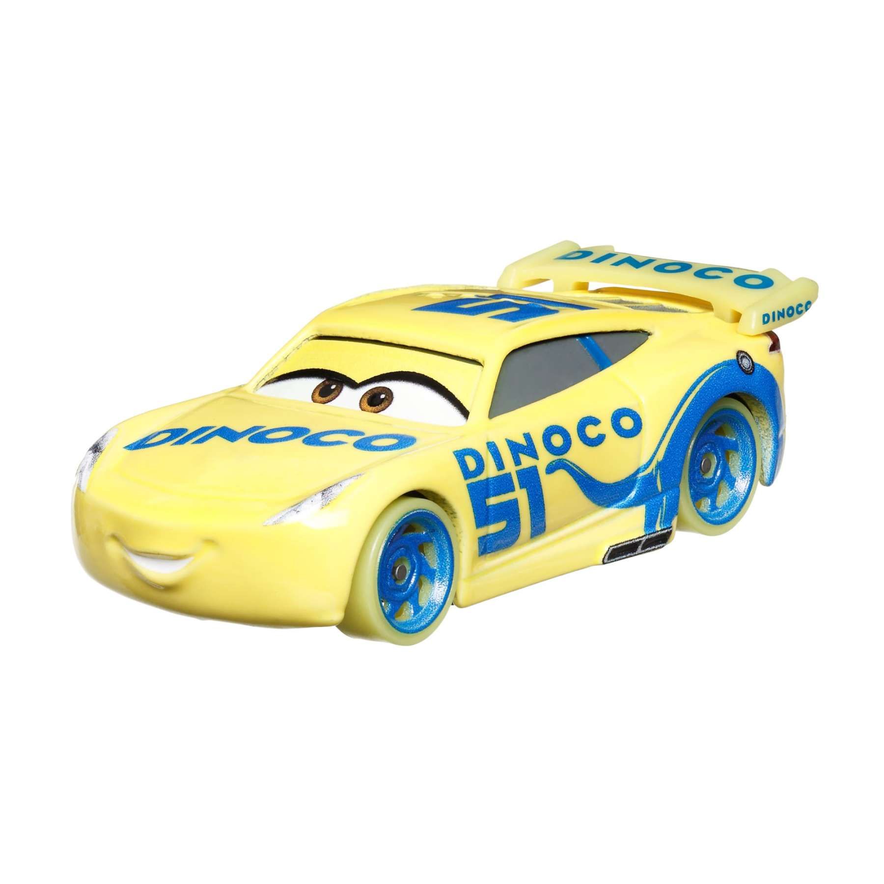 Disney Pixar Cars Assortiment Véhicules Glow Racers Die Cast Petites Voitures Et +