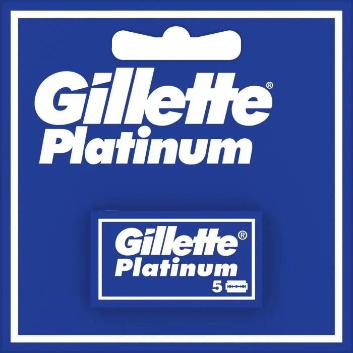Gillette lames platinum x5 - vue 2