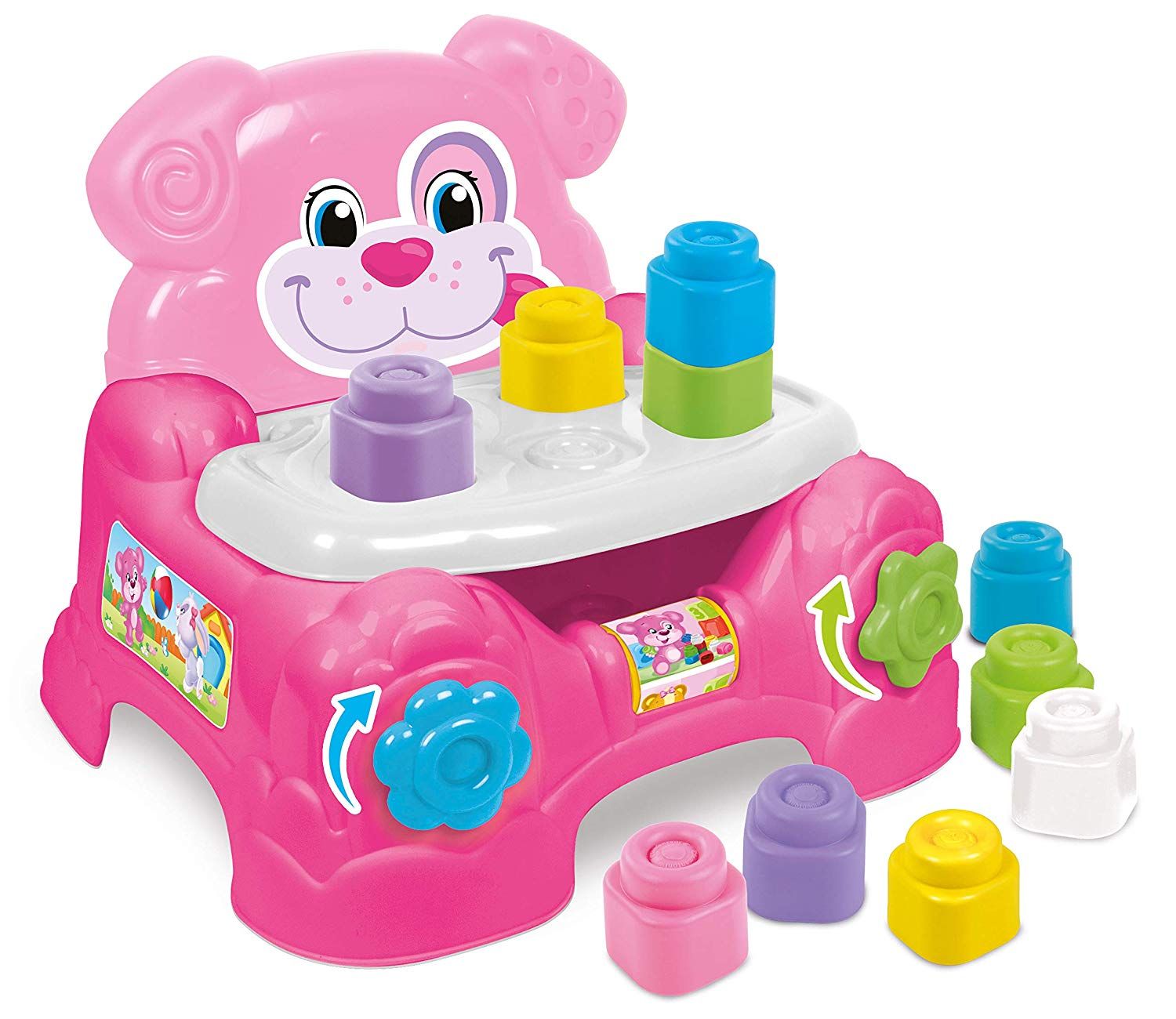 Clementoni 17141 Fauteuil Porte Briques Chien Jouet