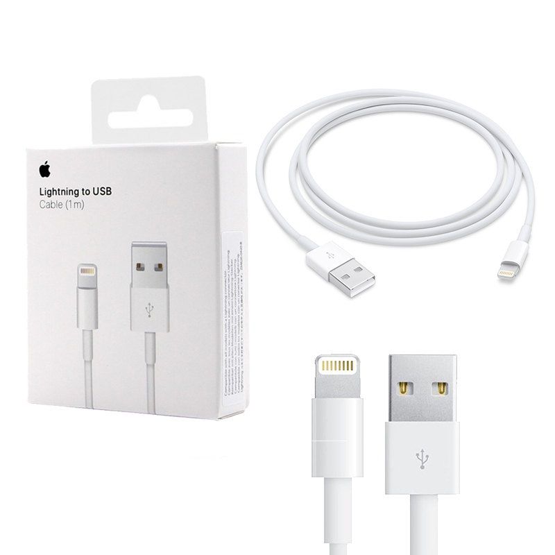 CÂBLE IPHONE ORIGINAL 1M CHARGEUR APPLE LIGHTNING USB Iphone 8/X/11/12/13/14ProMax