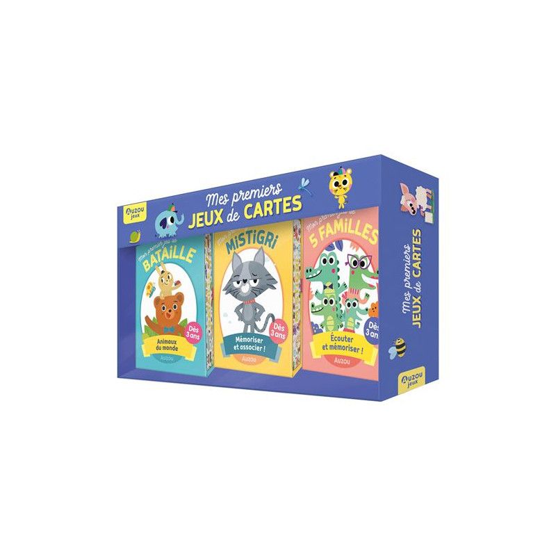 Jeu d'ambiance Auzou Mes premiers jeux de cartes - vue 2