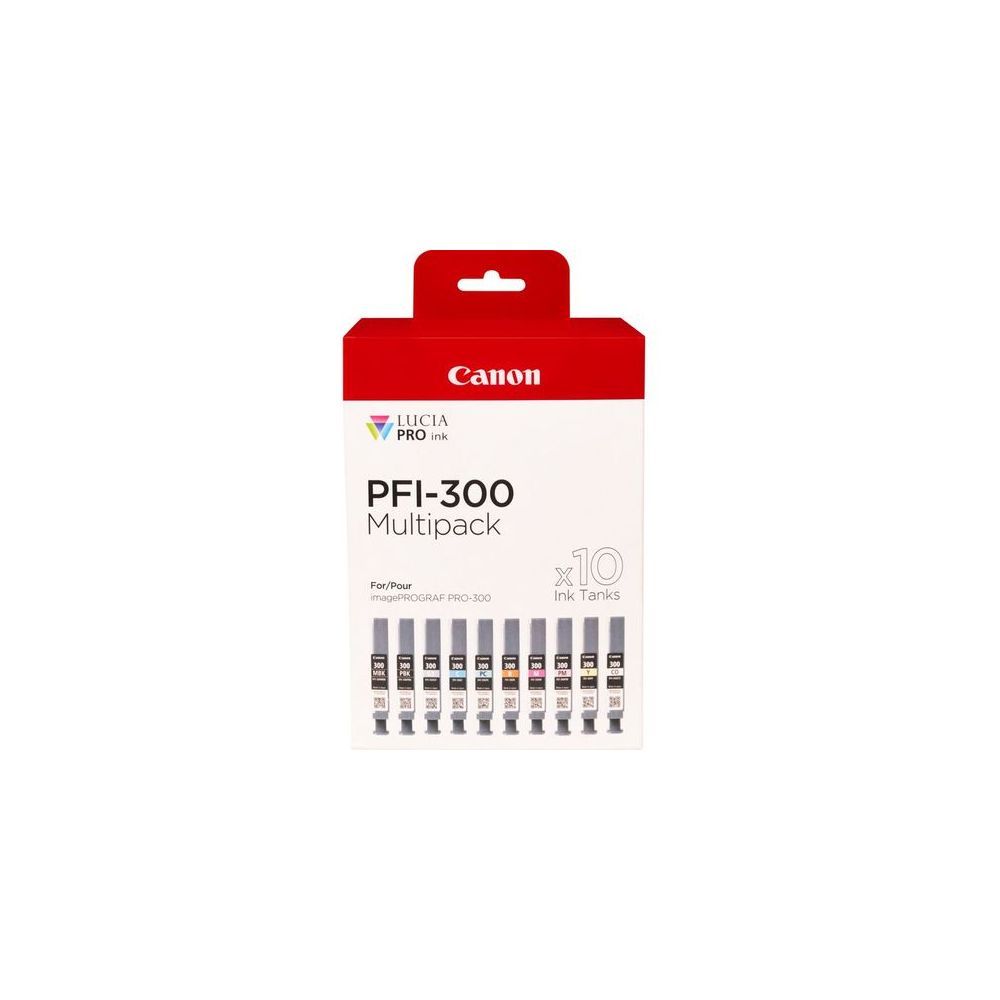 Canon InkPFI 300 10ink Pack - vue 4