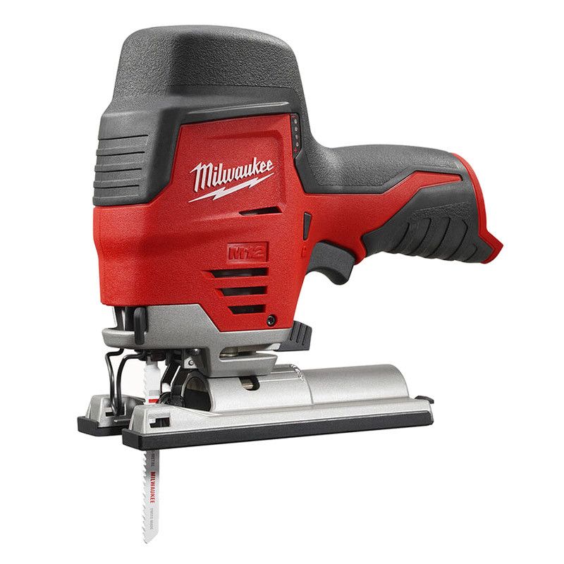 Scie sauteuse compacte sans batterie Milwaukee M12 JS 0 Découpe professionnelle de bois jusqu'à 66 mm - vue 1