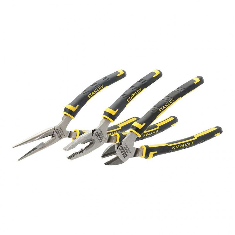 Coffret de 3 pinces maxsteel STANLEY 4 84 488