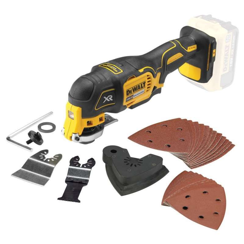 Outil Oscillant Cutter DEWALT DCS355N 18 V sans batterie ni chargeur