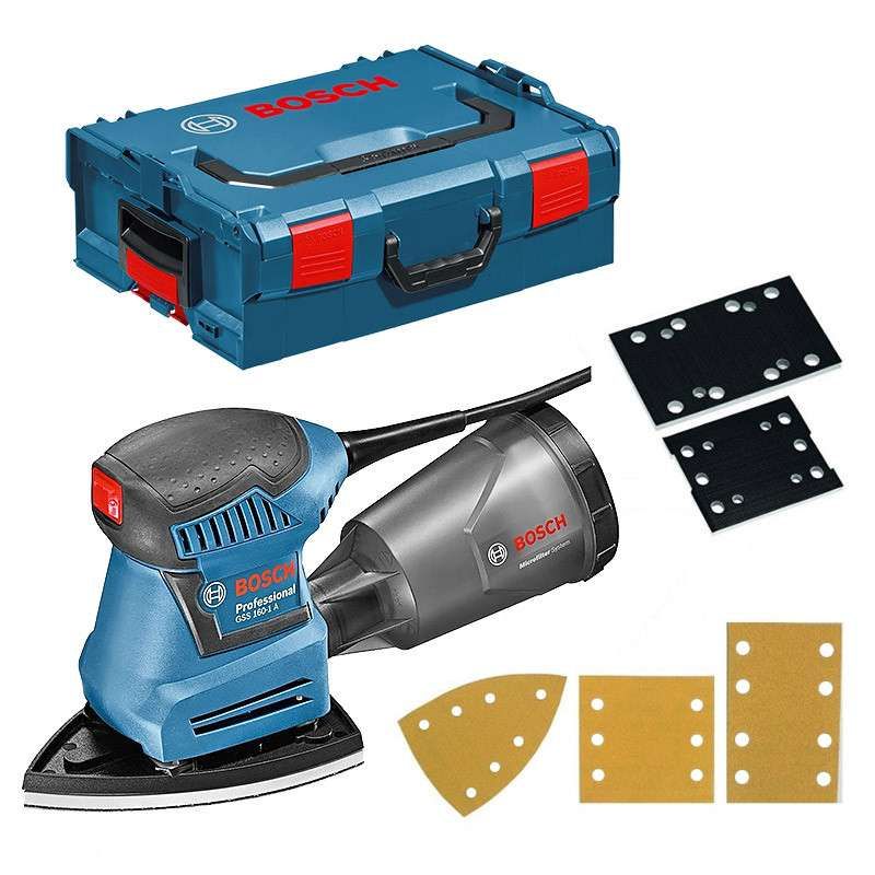 Bosch Professional ponceuse vibrante GSS 160 Ø d’amplitude 1 6 mm dans une BOXX - vue 2
