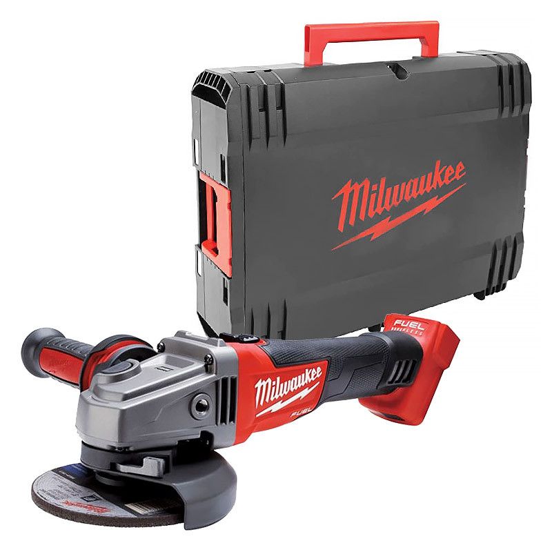 Meuleuse d'angle 18V M18 FSAG125X 0X sans batterie ni chargeur + coffret HD BOX MILWAUKEE 4933478428 - vue 2
