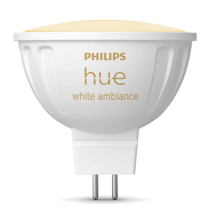Ampoule connectée PHILIPS HUE MR16 Lumière Compatible bluetooth Fonctionne avec App et voix - vue 7