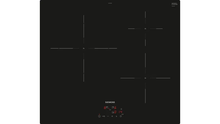 SIEMENS Table de cuisson induction 60 cm 3 foyers EU611BJB5E - vue 4