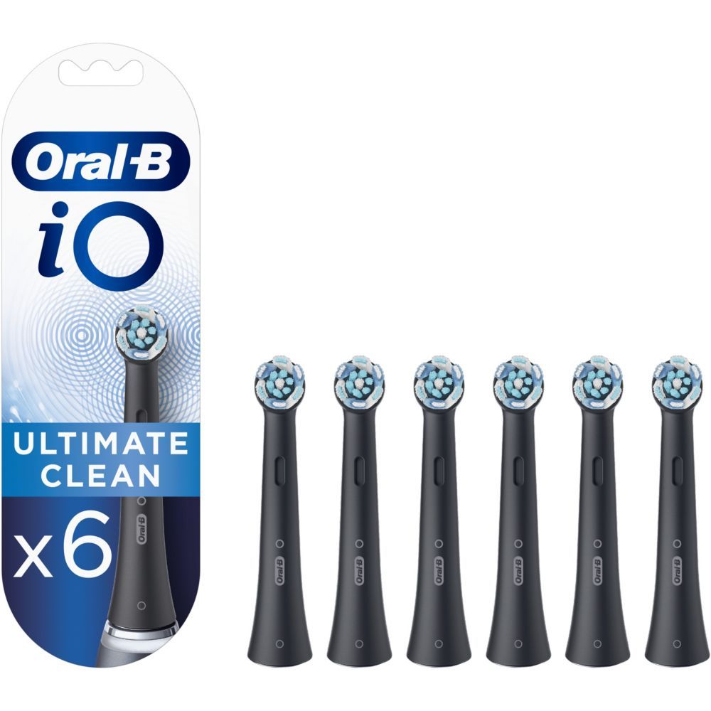 Brossette dentaire ORAL-B 6 XL Pack iO Ultimate Clean (Black)