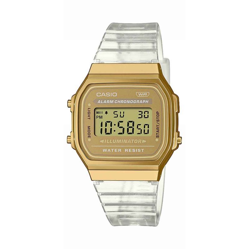 Montre Casio Montre Femme A168XESG 9AEF 36mm 3ATM Unique