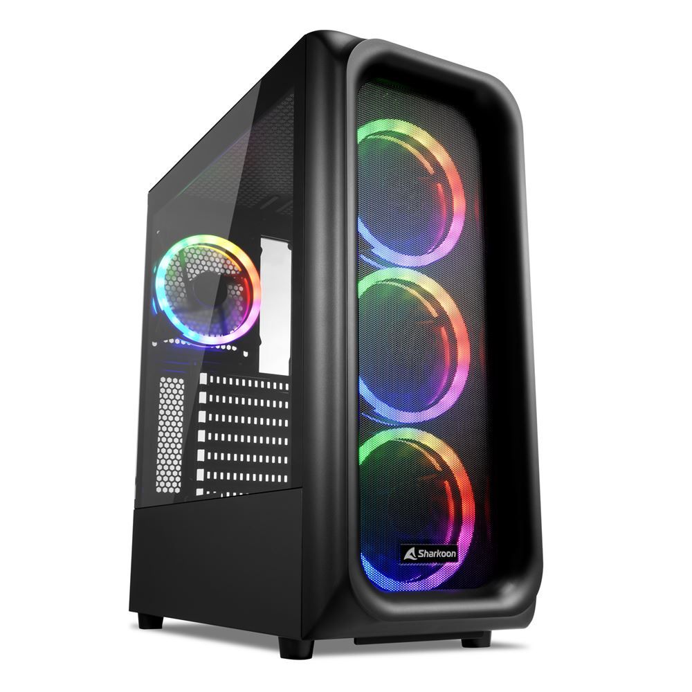 Sharkoon TK5M RGB ATX Bureau Neuf - vue 4