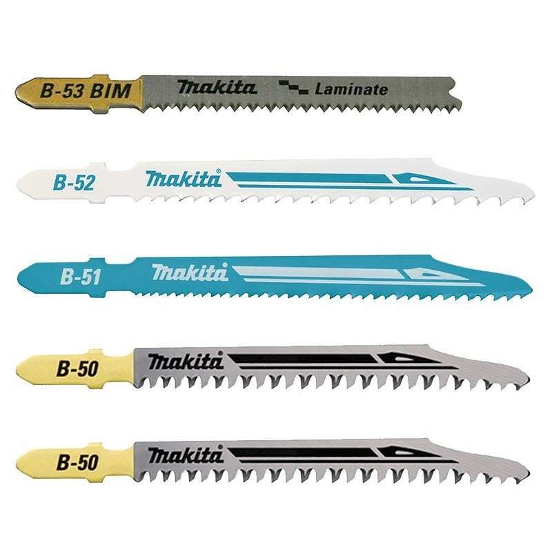 Makita B 48527 Lames de scie sauteuse 60 77 mm BoisPlastiqueAcier douxParquetStratifiés 5 pcs. - vue 2
