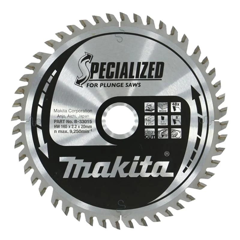 Lame de scie circulaire MAKITA B 33015 Ø 165 mm Alésage 20 mm 48 dents