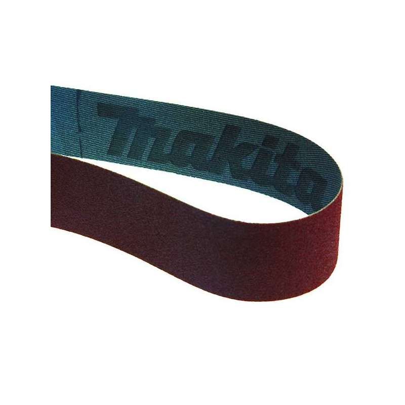 Lot de 5 Bandes abrasives MAKITA 30x533 mm pour bois métal pour Ponceuse à bande MAKITA 9031 - vue 2