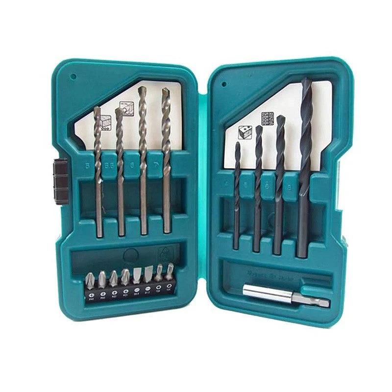 Ensemble de 17 forets et mèches MAKITA D 45858