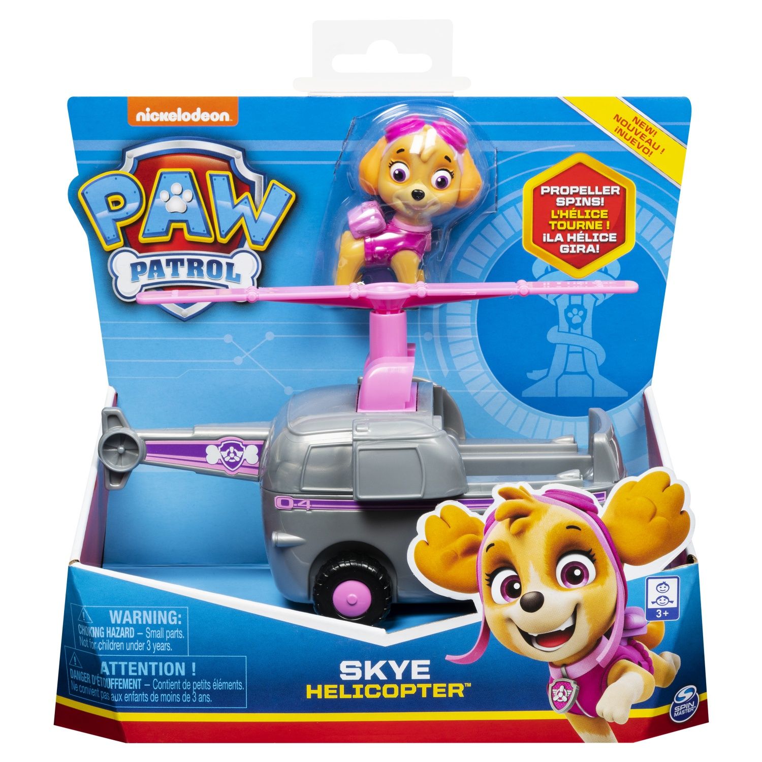 La Pat' Patrouille Vehicule + Figurine Stella Paw Patrol Solid