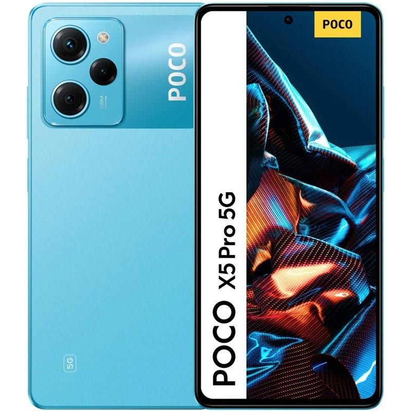 Xiaomi POCO X5 Pro 5G Smartphone 6Go 128Go Bleu Snapdragon 778 AMOLED 6,67' DotDisplay 120Hz FHD+ Caméra 108MP Charge 67W 5000mAh