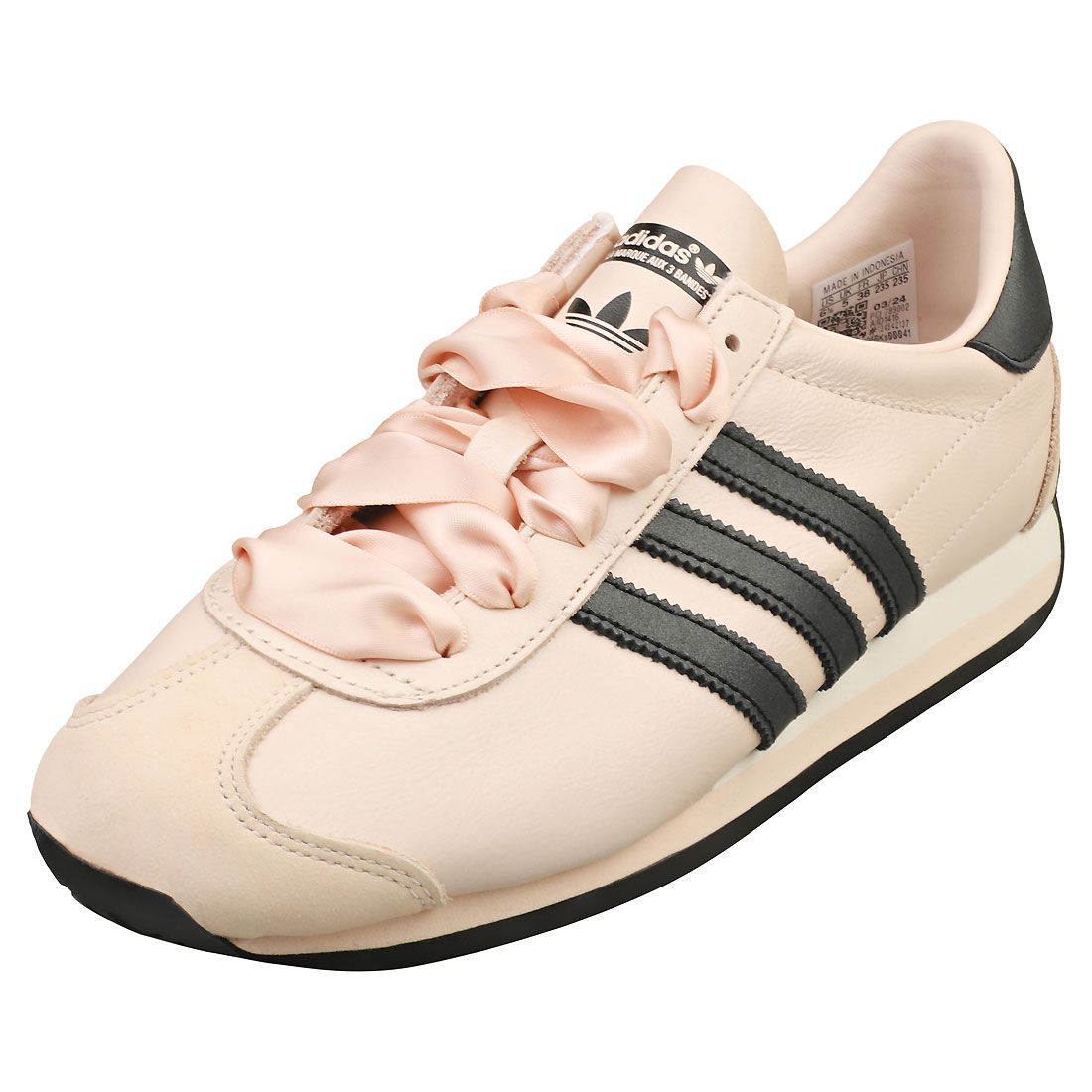 Chaussures Country Og Adidas Femme - Baskets En Cuir, Gris Quartz Étincelant - 37 1/3