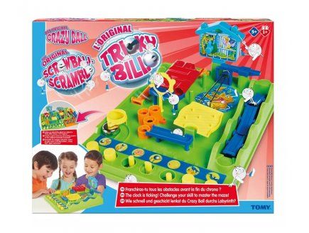 Jeu Tricky Bille 'original avec Chrono Circuit de Billes Parcours d'obstacles Labyrinthe Action et adresse Set Jeu Enfant et Carte - vue 3