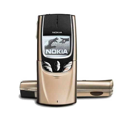 Nokia 8850 Slider Telephone Portable 2G Bouton Telephone Portable Or