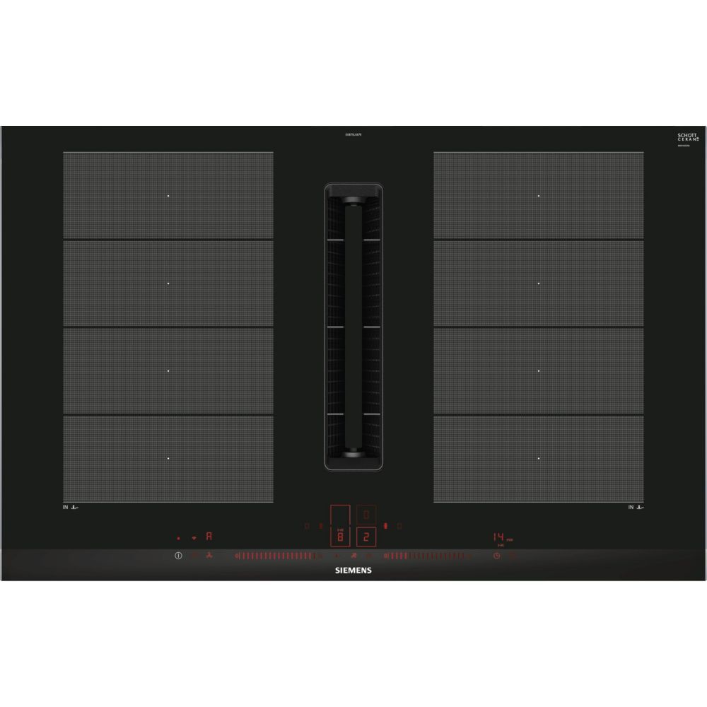 SIEMENS table induction 80 cm aspirante série IQ700 EX875LX67E - vue 4