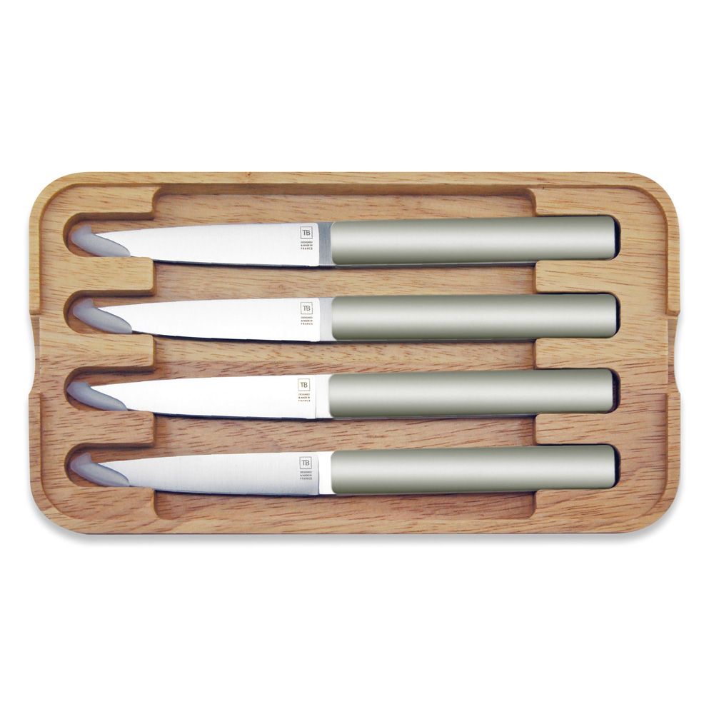 Coffret De 4 Couteaux À Steak Hector Lame Lisse - vue 2