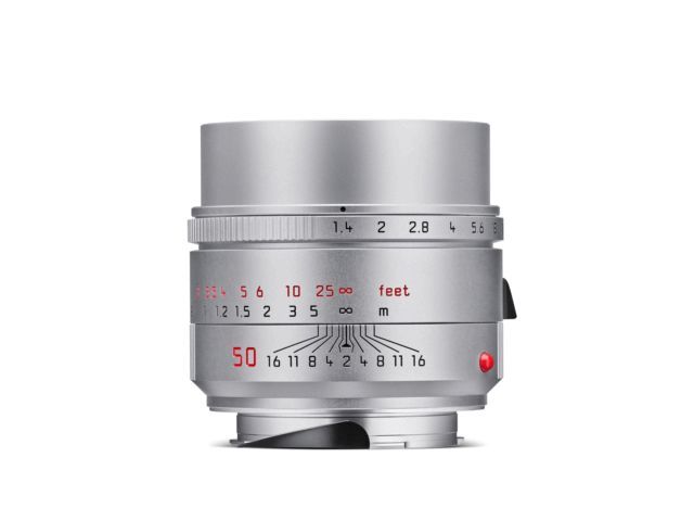 Objectif hybride Leica Summilux 50mm f1.4 ASPH finition adonisée - vue 3