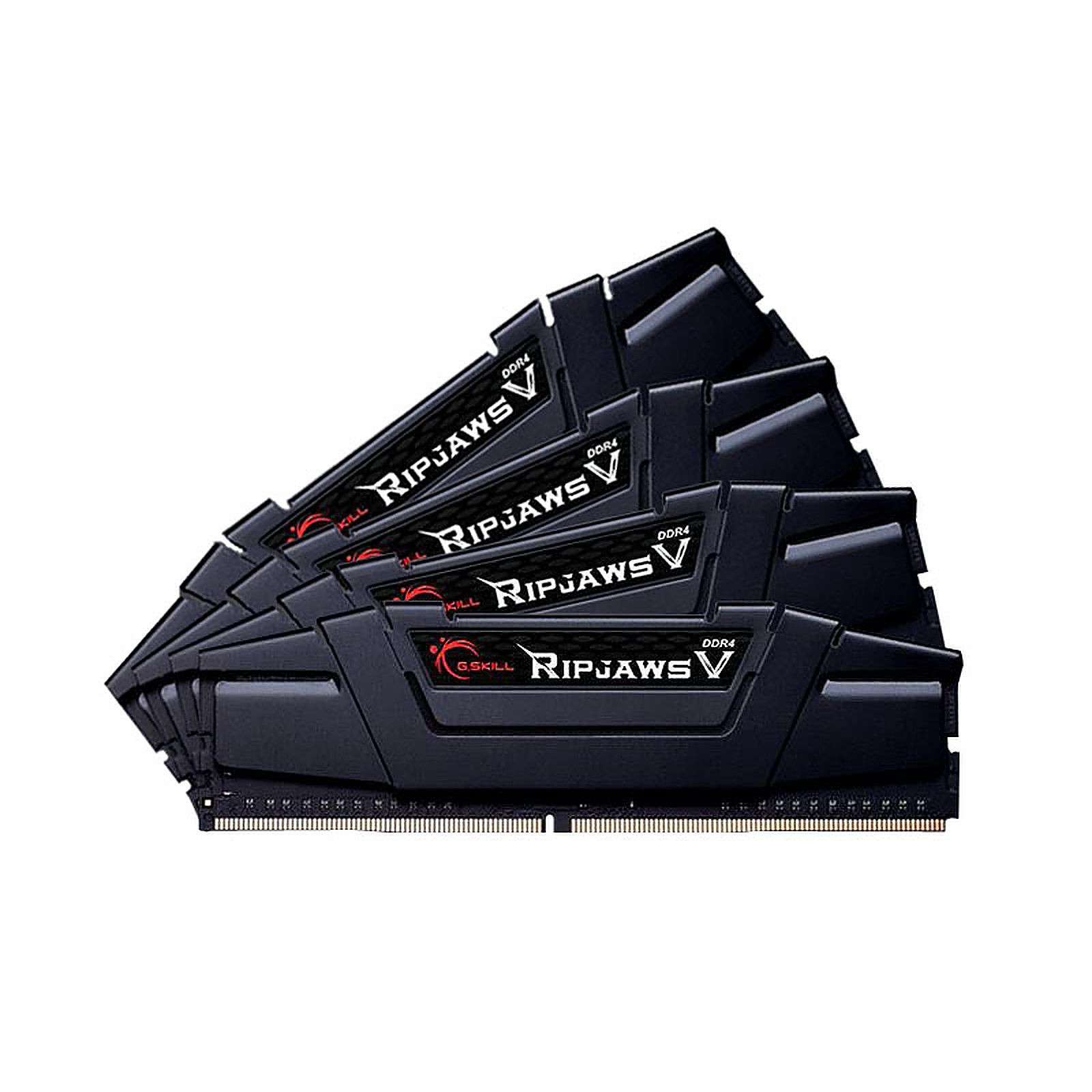 G.Skill Ripjaws V F4 2666C19Q 128GVK module de mémoire 4 x DDR4 2666 MHz Neuf - vue 4