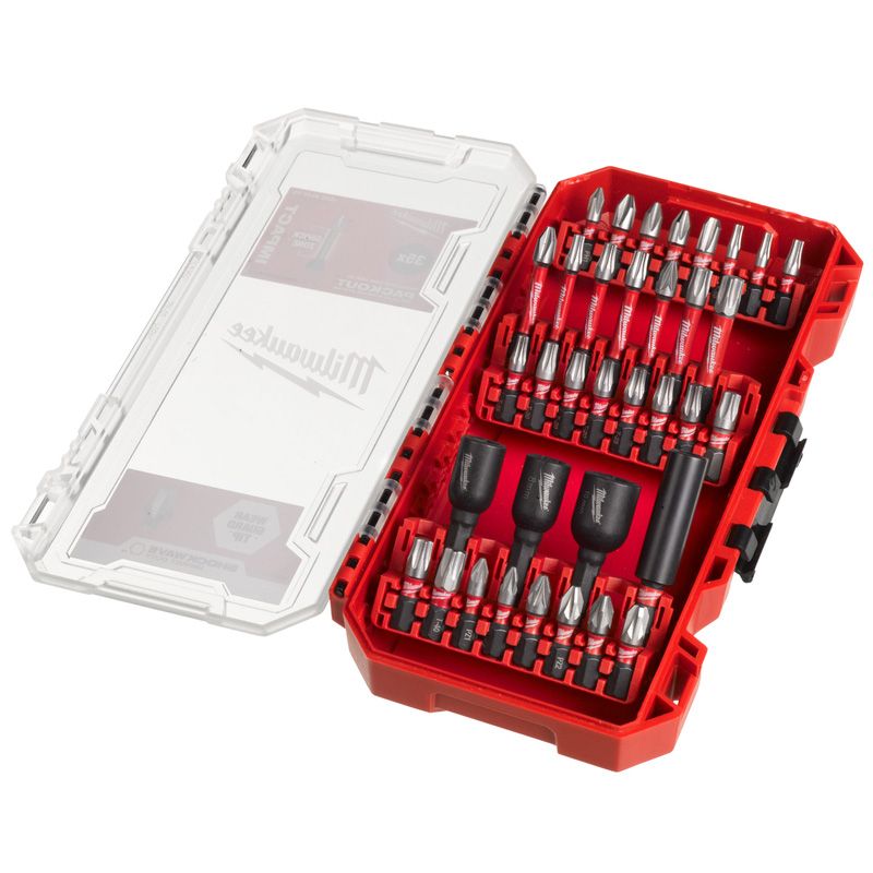 Coffret embouts 35 pcs SHOCKWAVE Milwaukee 35 pcs